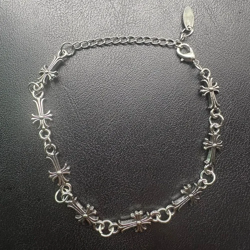 Unbranded Men's Silver and Grey Jewellery
